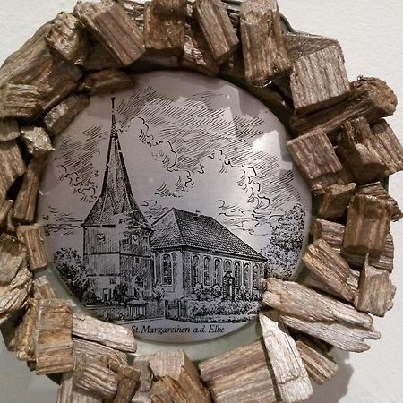 Ferienwohnung Auszeit am Elbdeich in Sankt Margarethen Exterior foto